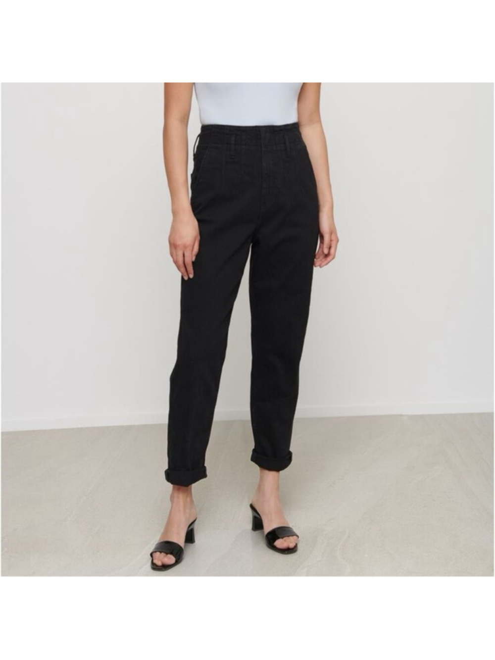 Dynamite Cindy Ultra High Waist Cigarette Ankle Jeans